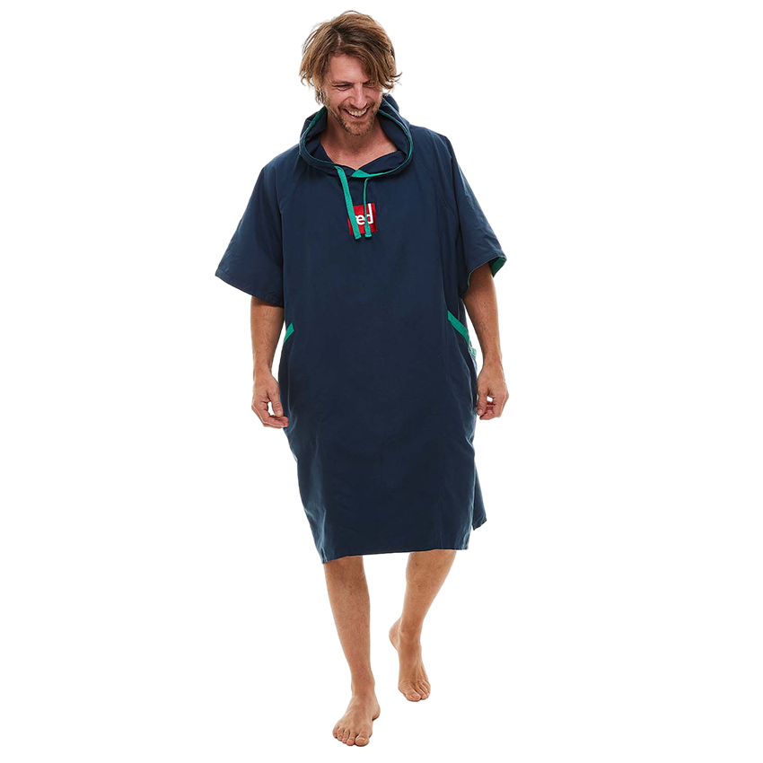 Red Original Men's Quick Dry Microfibre Changing Robe Navy