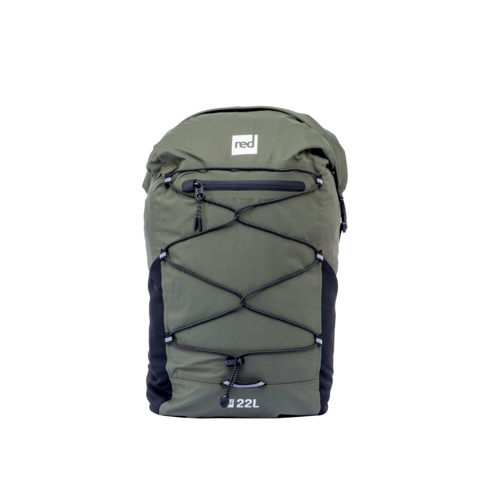 Red Equipment Lightweight Waterproof Backpack 22L Olive Green