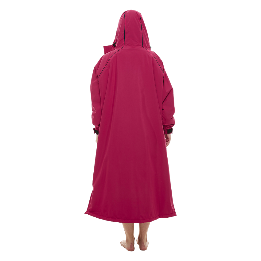 Red Original Women's Long Sleeve Pro Dry Change Robe EVO Fuchsia