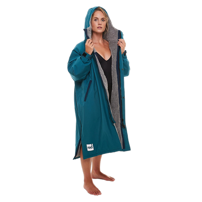 Women's Long Sleeve Pro Change Robe EVO - Teal