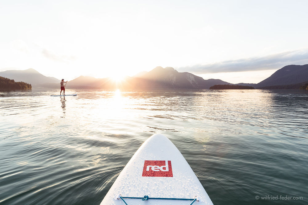 Paddling the alpine scenery of germany