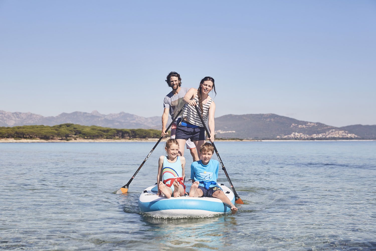 A Family on a Paddle Board Adventure