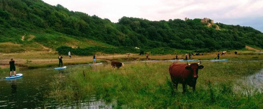 Three Cliffs River Paddle on the Gower Coast, South Wales