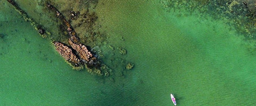 Paddleboarding in the Pilbara, North West Australia