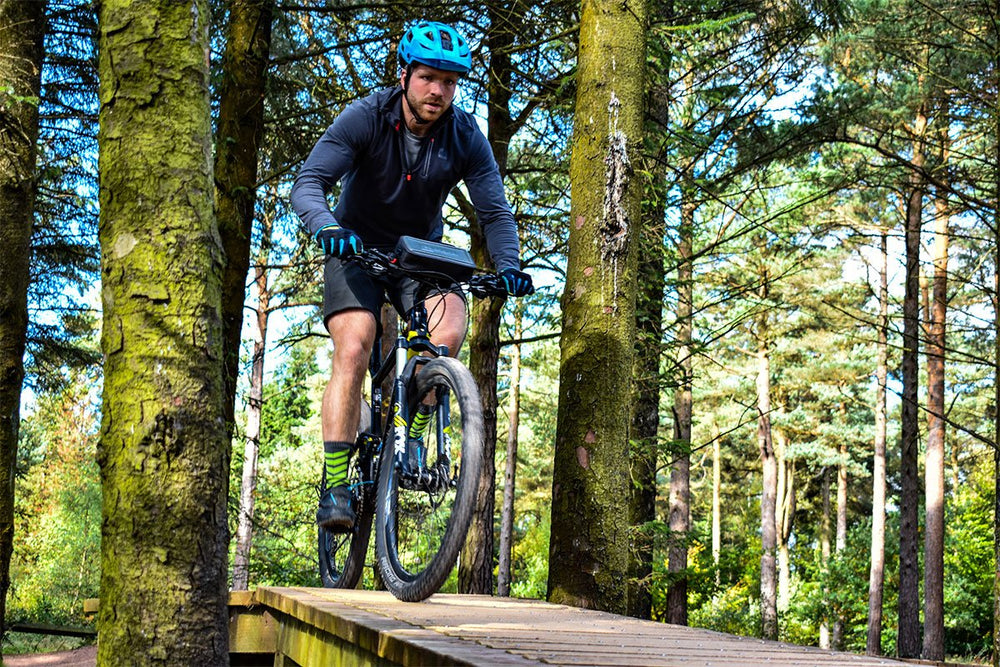 Ross Cycling Through The Forrest