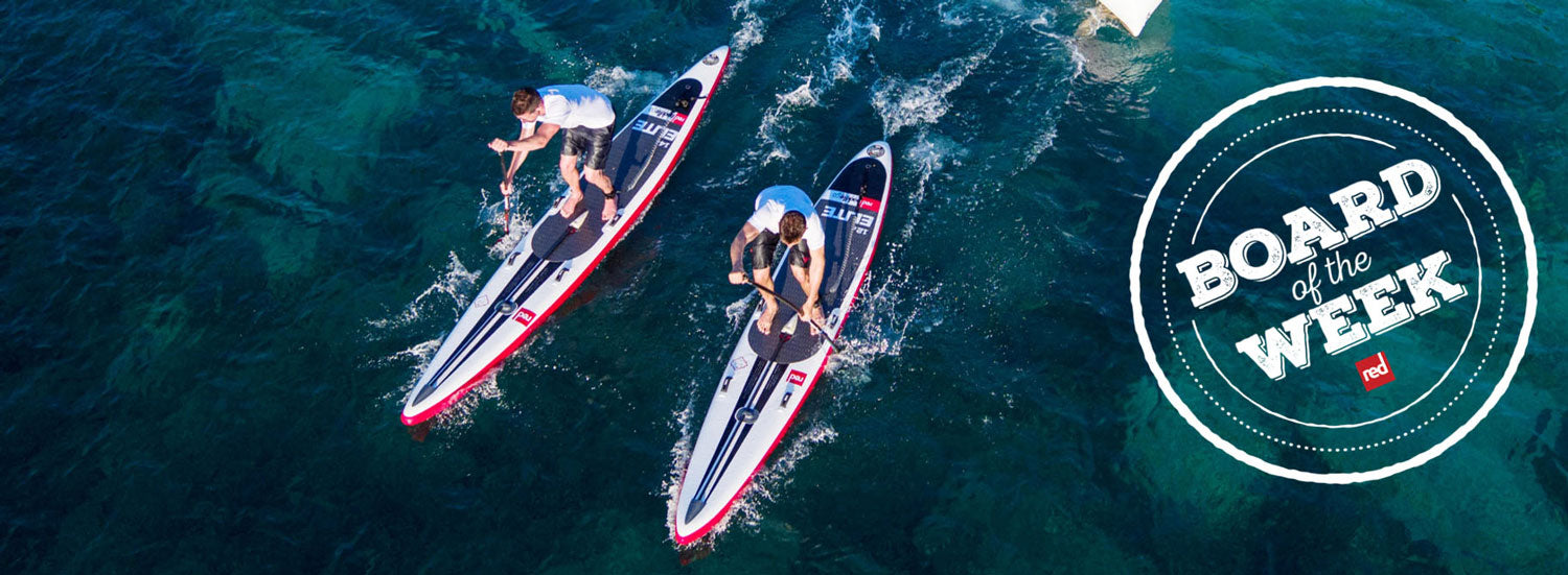 Paddle like a pro with the inflatable race sup range