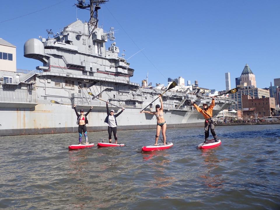 Endurance paddle boarding at ‘sea paddle’ 2017 nyc