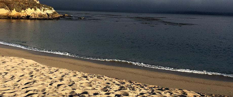 Paddling Point Lobos, California