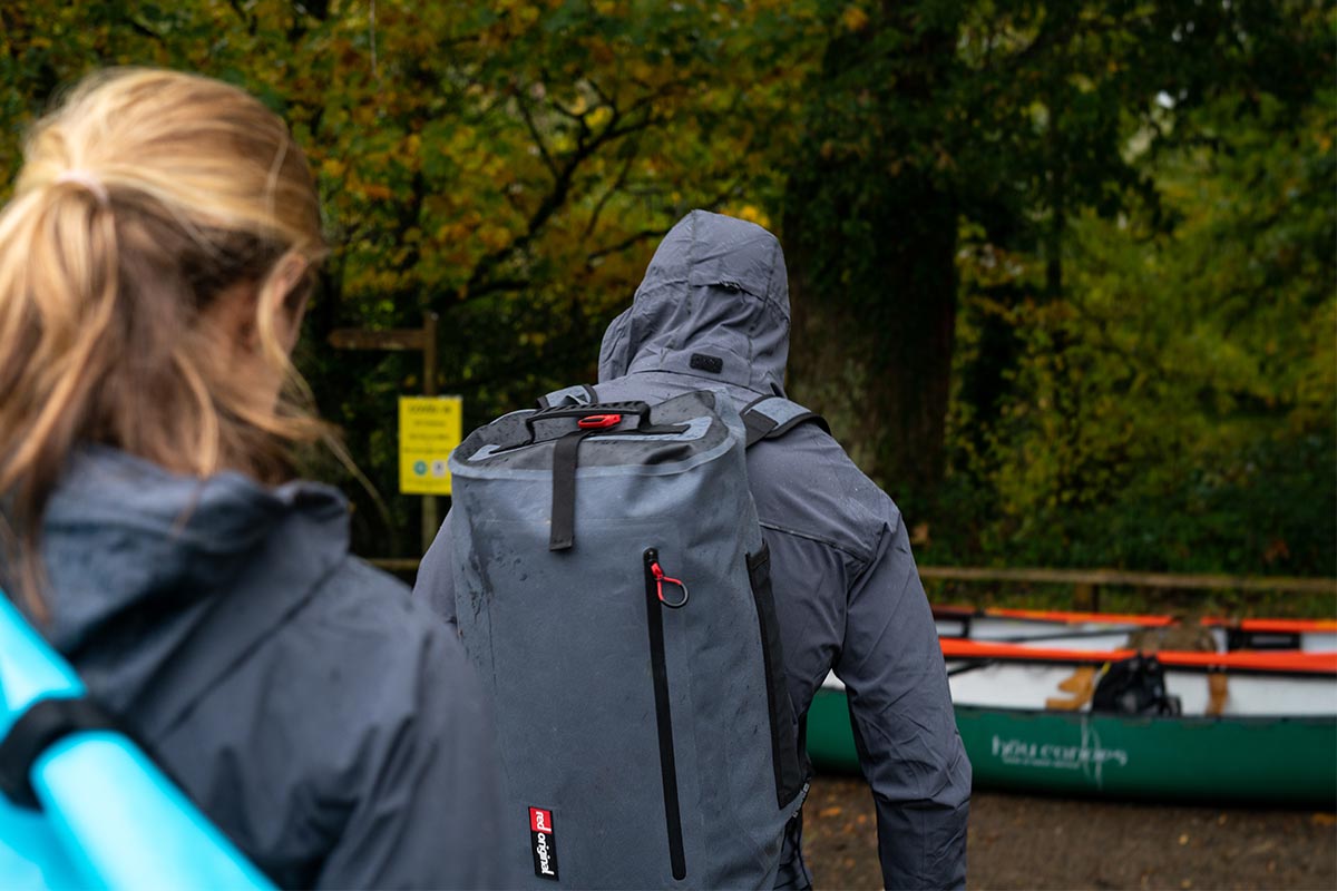 Introducing the Red Original Waterproof Kit Bag