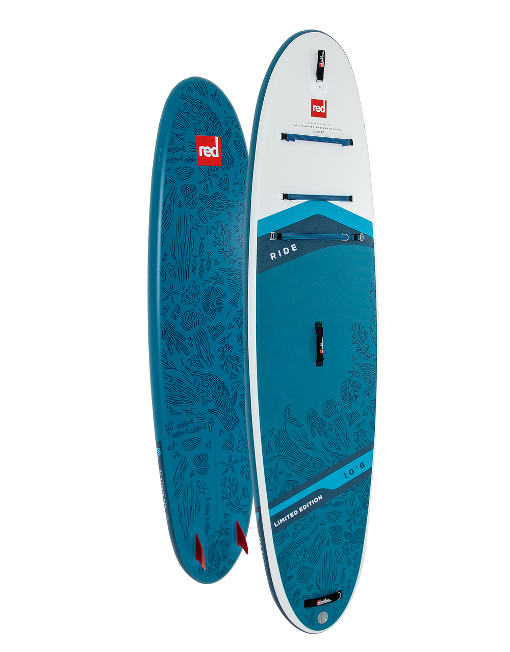 10'6" Ride Love the Oceans Limited Edition MSL Inflatable Paddle Board Package