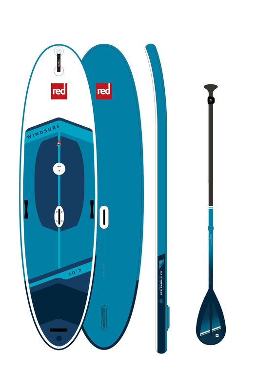 10'7" Windsurf MSL Inflatable Paddle Board Package.
