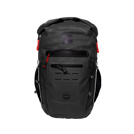 Red Original Adventure Waterproof Backpack 30L Obsidian Black Red Equipment UK