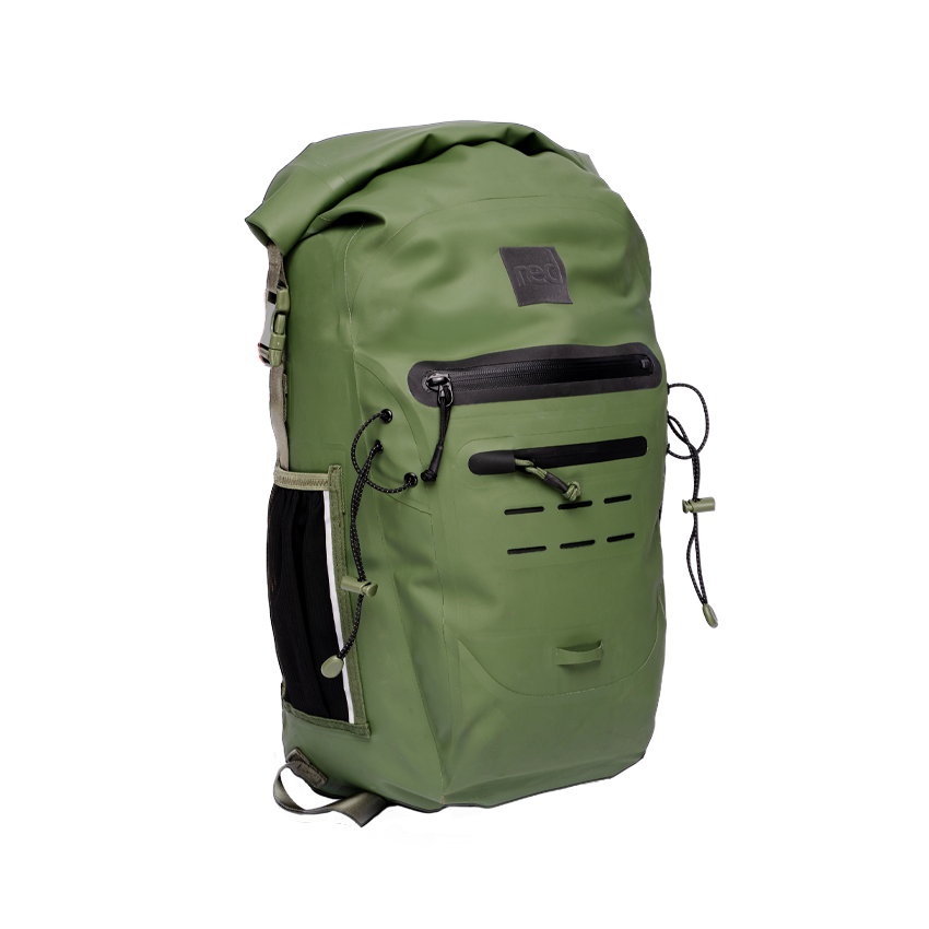 Red Equipment Adventure Waterproof Backpack 30L - Olive Green – Red ...