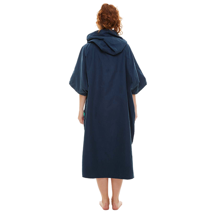Red Original Women's Quick Dry Microfibre Changing Robe - Navy