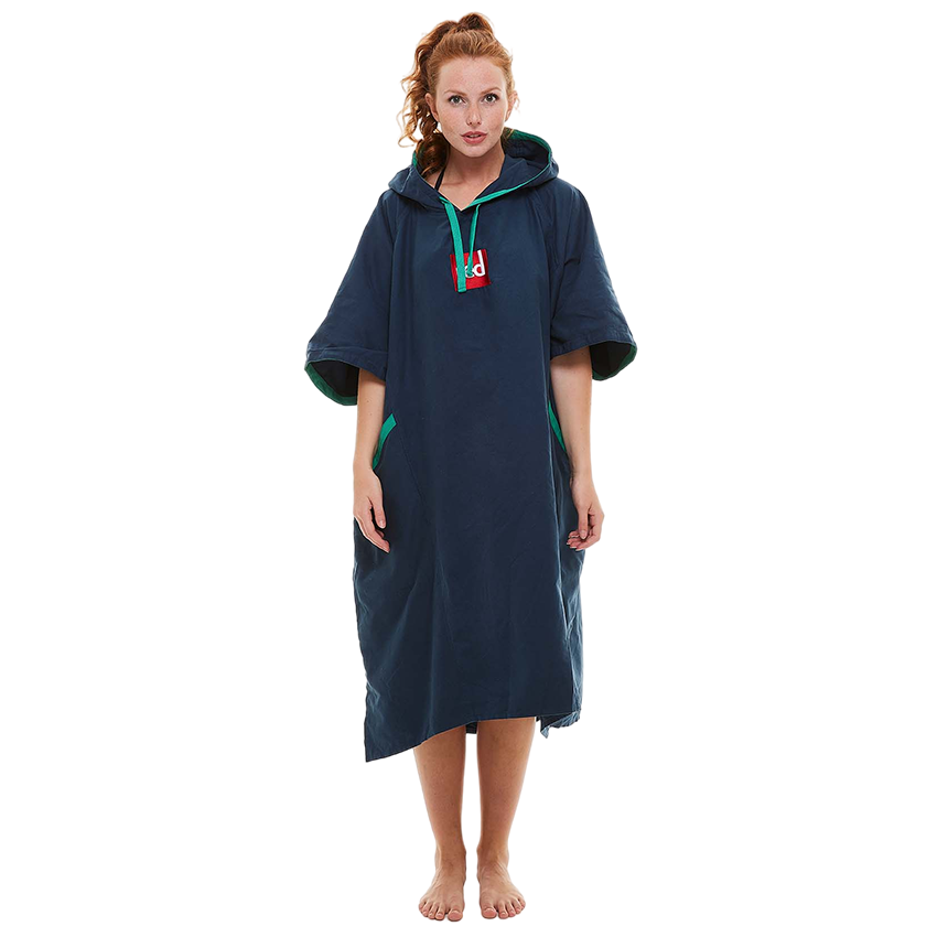 Red Original Women's Quick Dry Microfibre Changing Robe - Navy