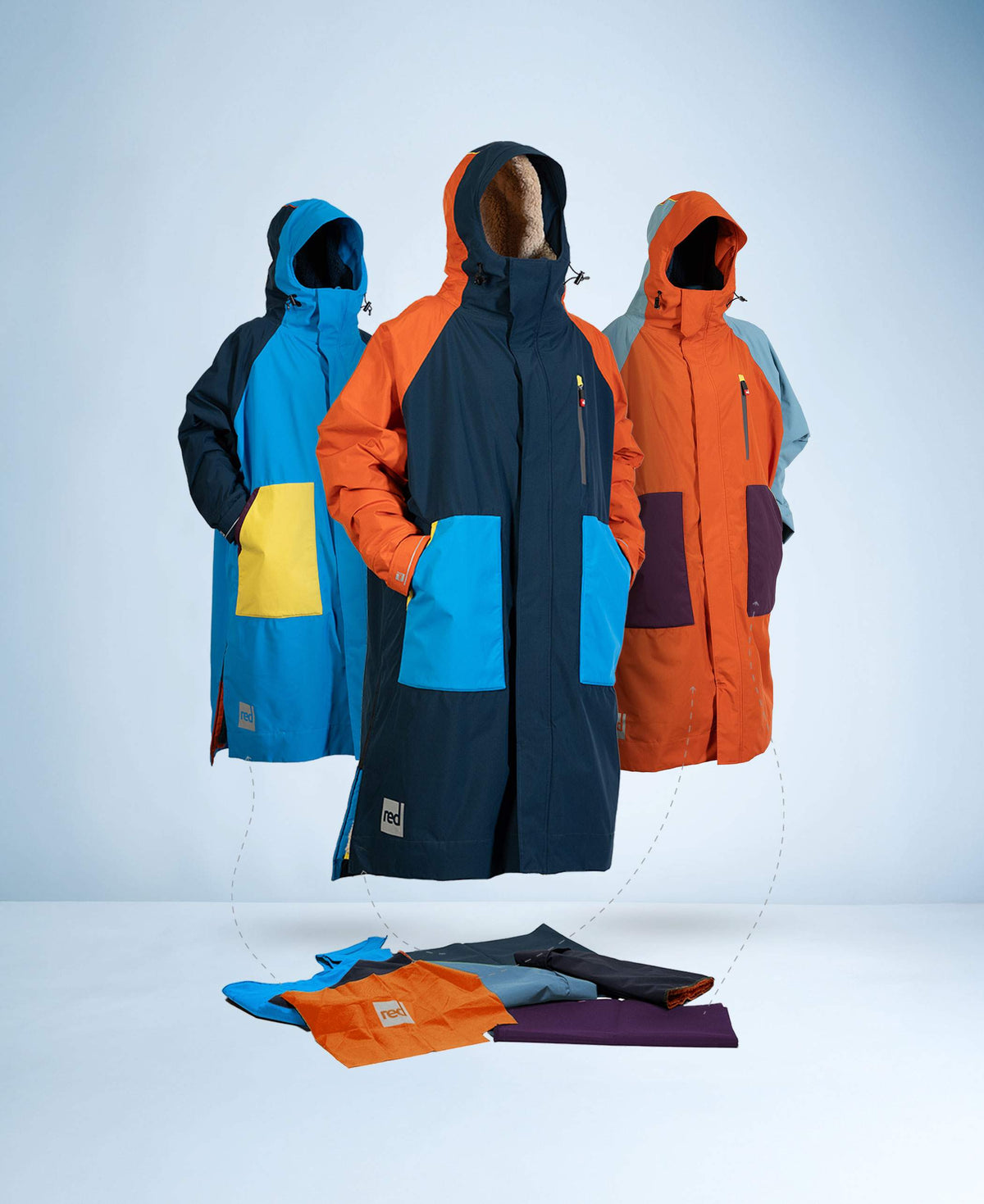 Red Original EVO Pro Dry Changing Robes | New & Improved – Red ...