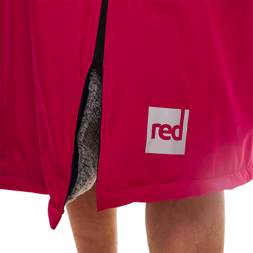 Men's Long Sleeve Pro Change Robe EVO - Fuchsia