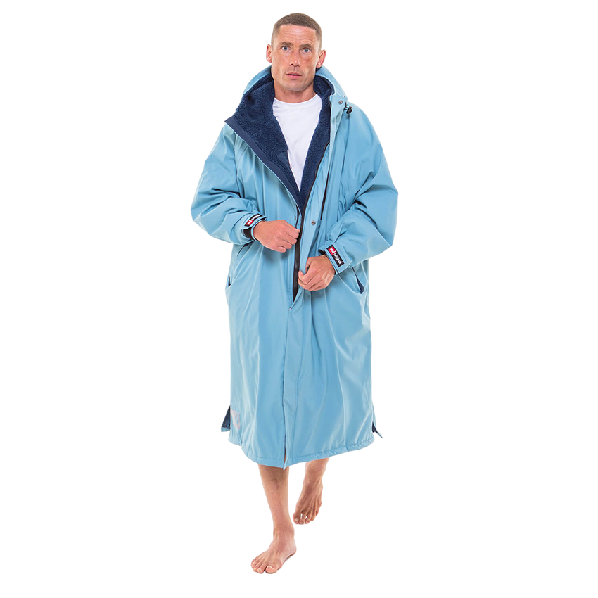 Men's Long Sleeve Pro Change Robe EVO - Sea Mist