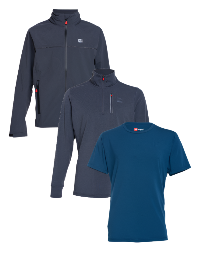 Men's Performance Clothing Bundle - Blue