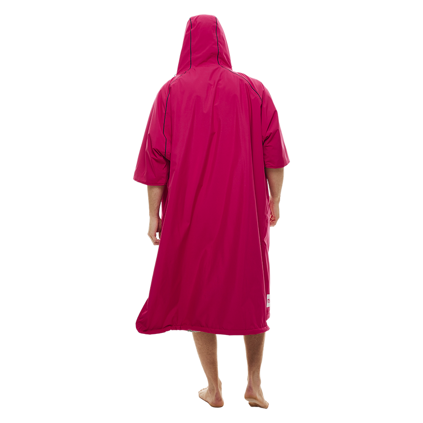 Men's Short Sleeve Pro Change Robe EVO - Fuchsia