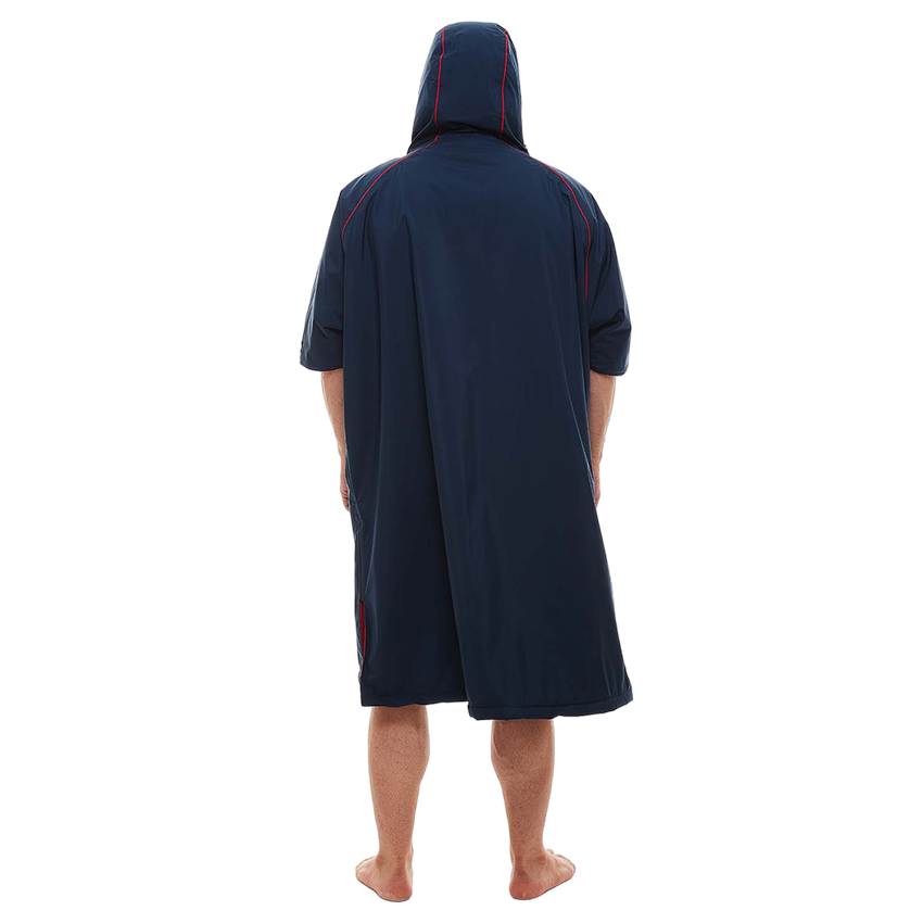 Red Original Men's Short Sleeve Pro Dry Change Robe EVO - Navy