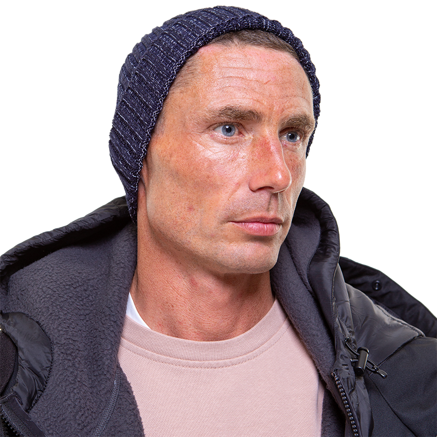 Merino Beanie - Navy