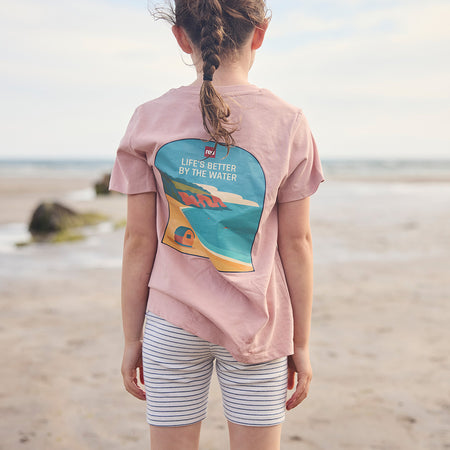 Sands Organic Cotton T Shirt Light Pink