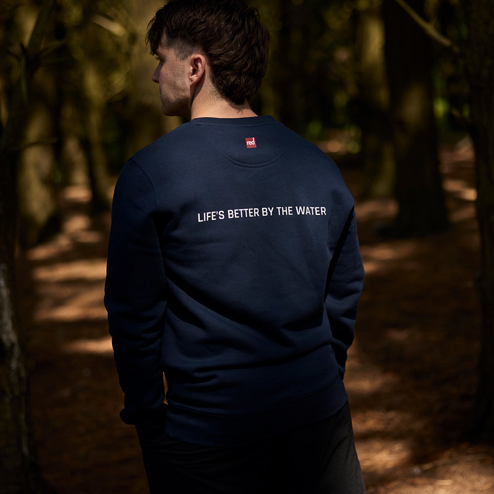 Drift Unisex Organic Cotton Sweatshirt - Navy