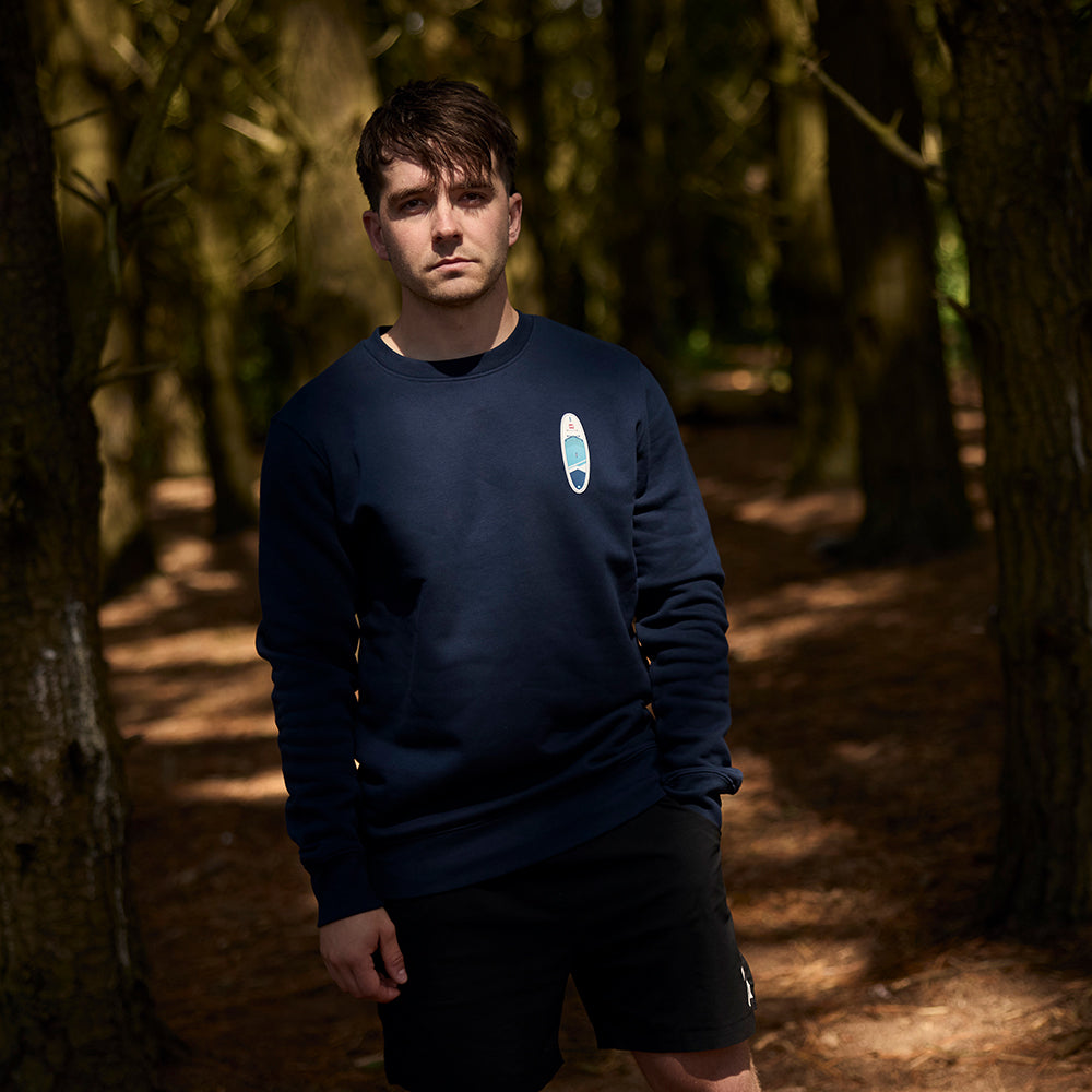 Drift Unisex Organic Cotton Sweatshirt - Navy