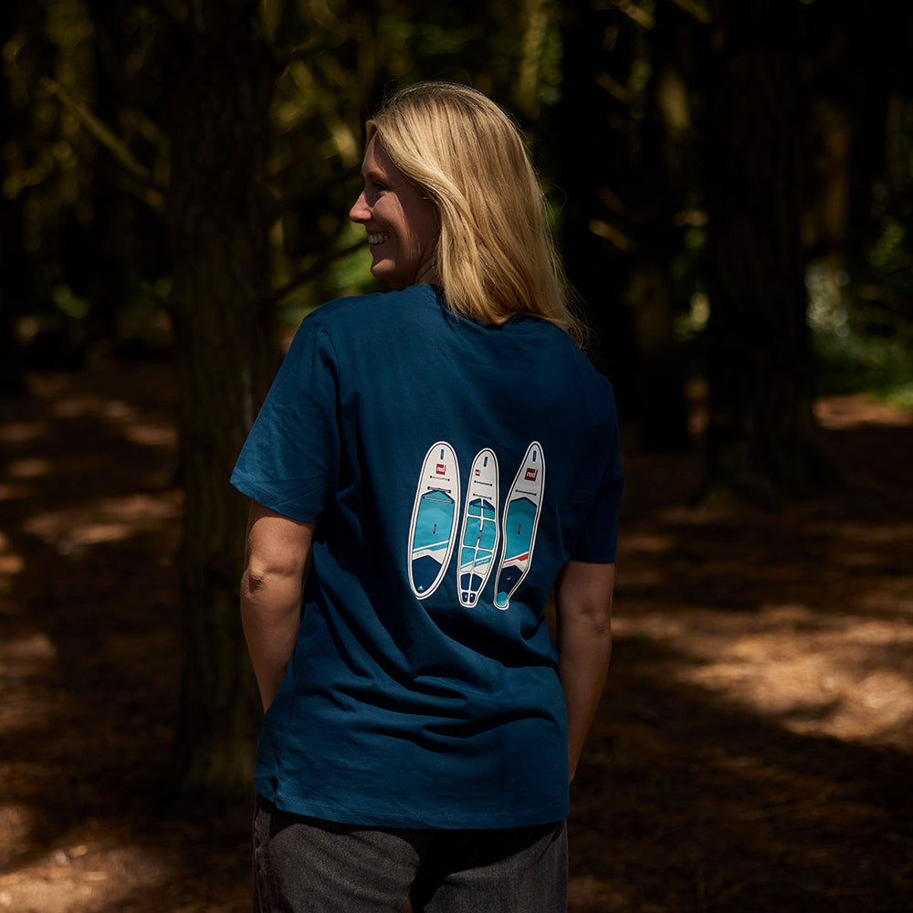 Fleet Organic Cotton T-Shirt - Tide Blue