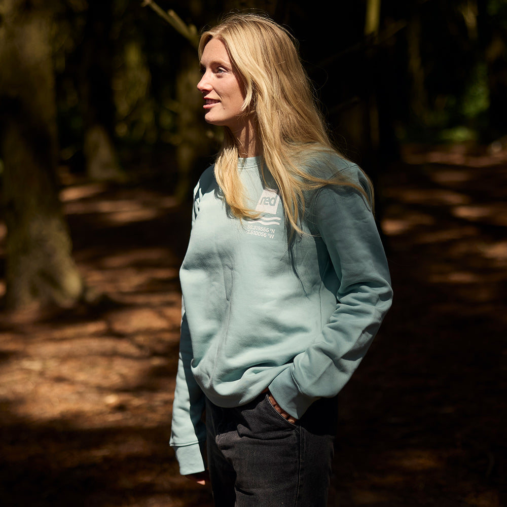 Waypoint Organic Cotton Sweatshirt - Jade Green