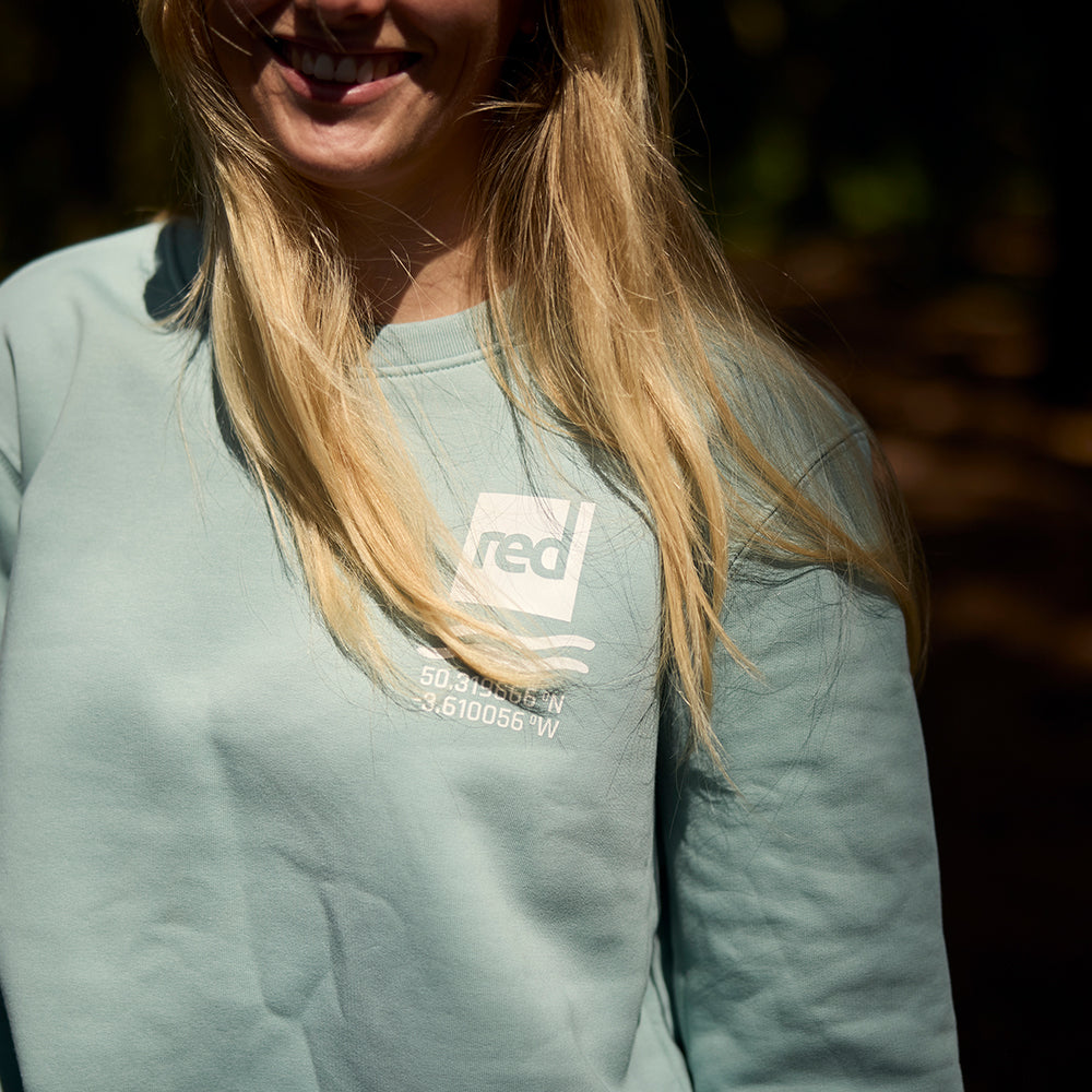 Waypoint Organic Cotton Sweatshirt - Jade Green