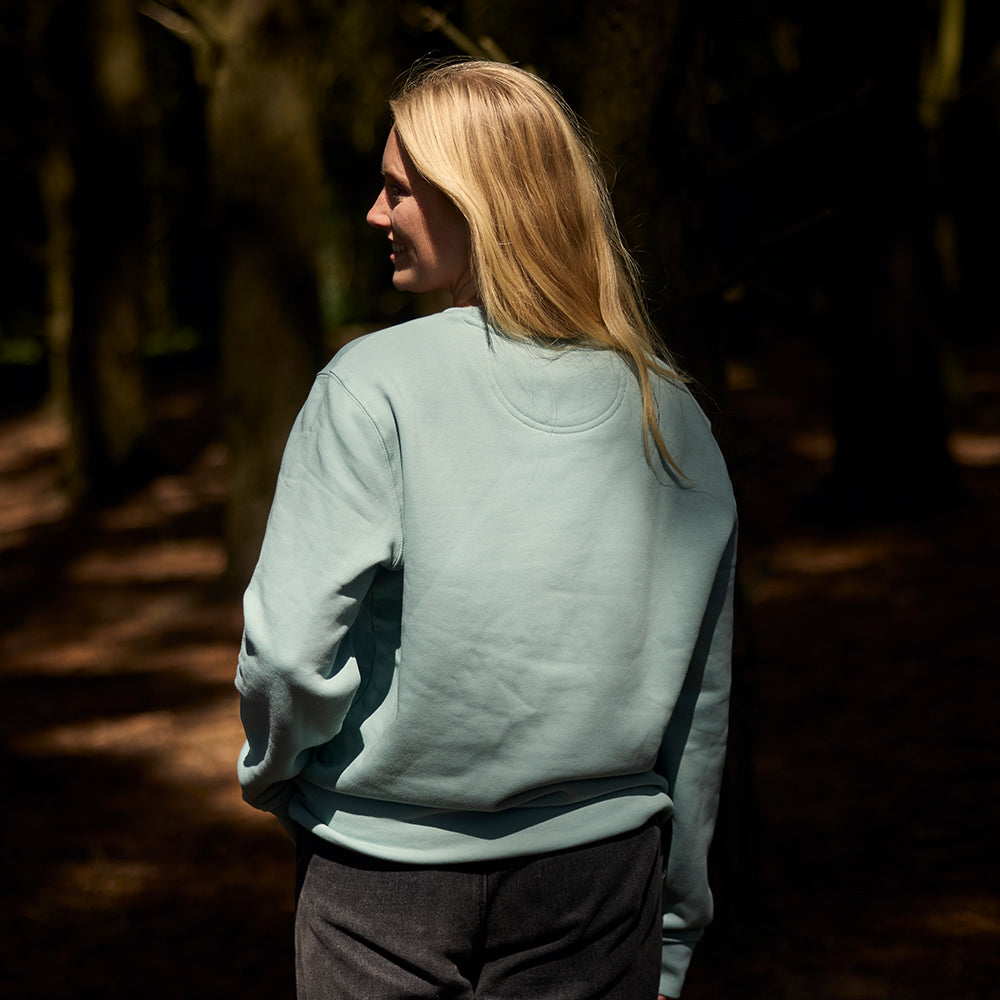 Waypoint Organic Cotton Sweatshirt - Jade Green