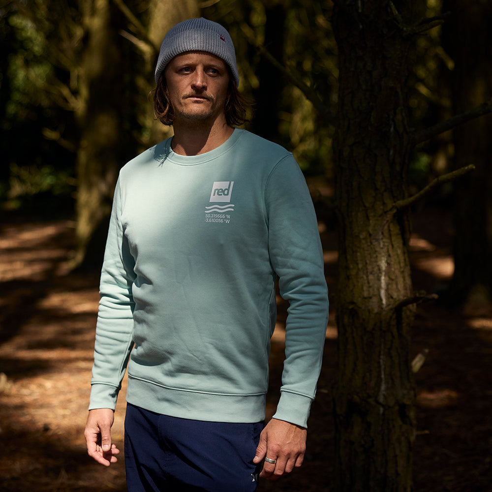 Waypoint Organic Cotton Sweatshirt - Jade Green