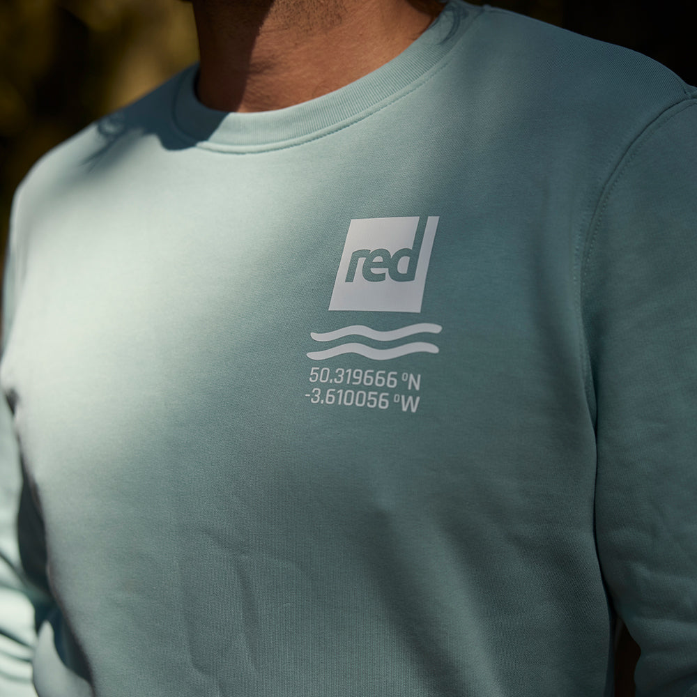 Waypoint Organic Cotton Sweatshirt - Jade Green