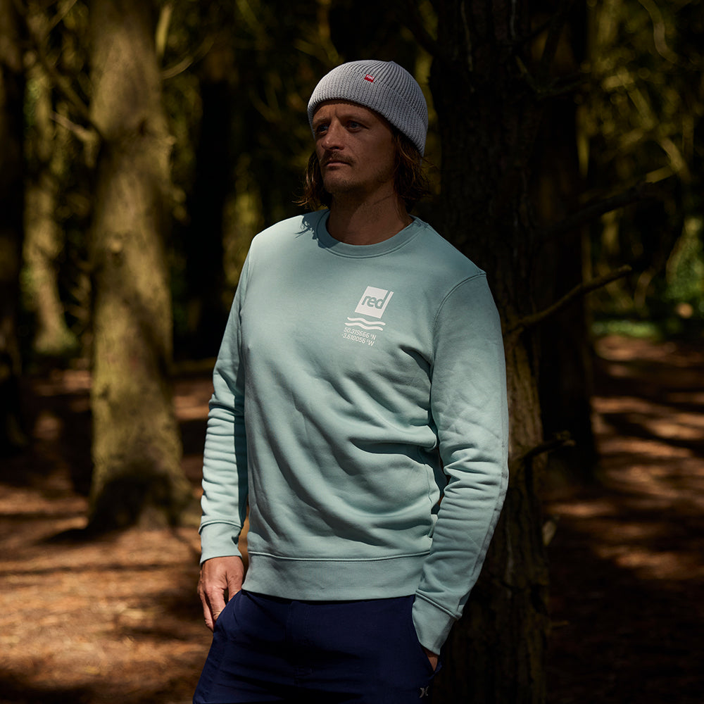 Waypoint Organic Cotton Sweatshirt - Jade Green