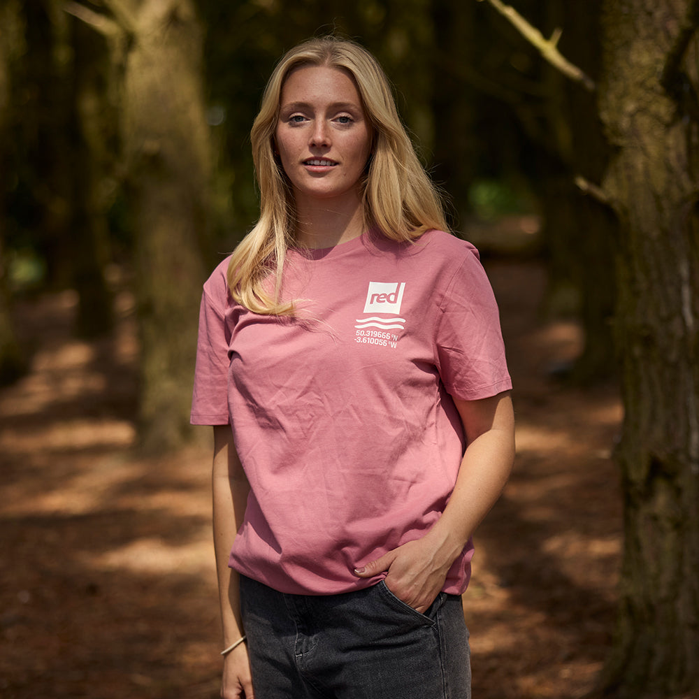 Waypoint Organic Cotton T-Shirt - Terracotta Pink