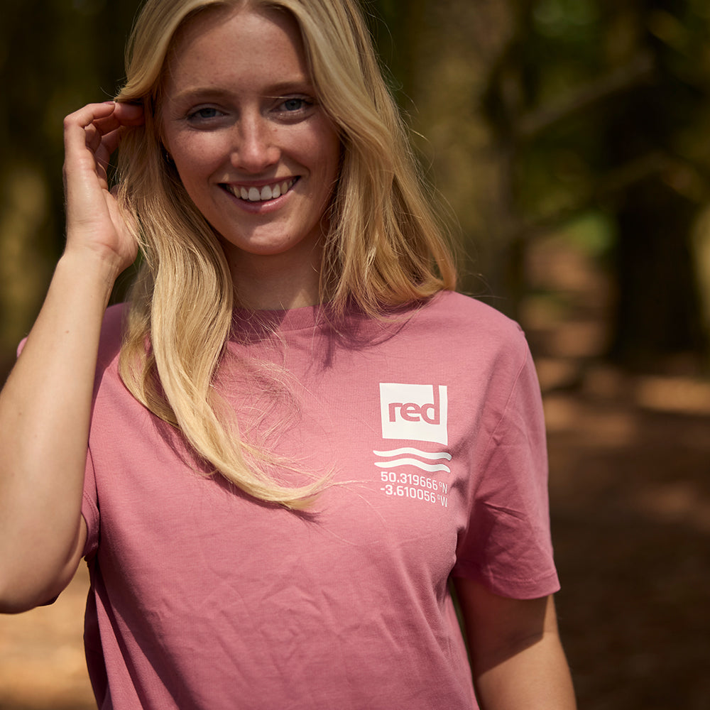 Waypoint Organic Cotton T-Shirt - Terracotta Pink