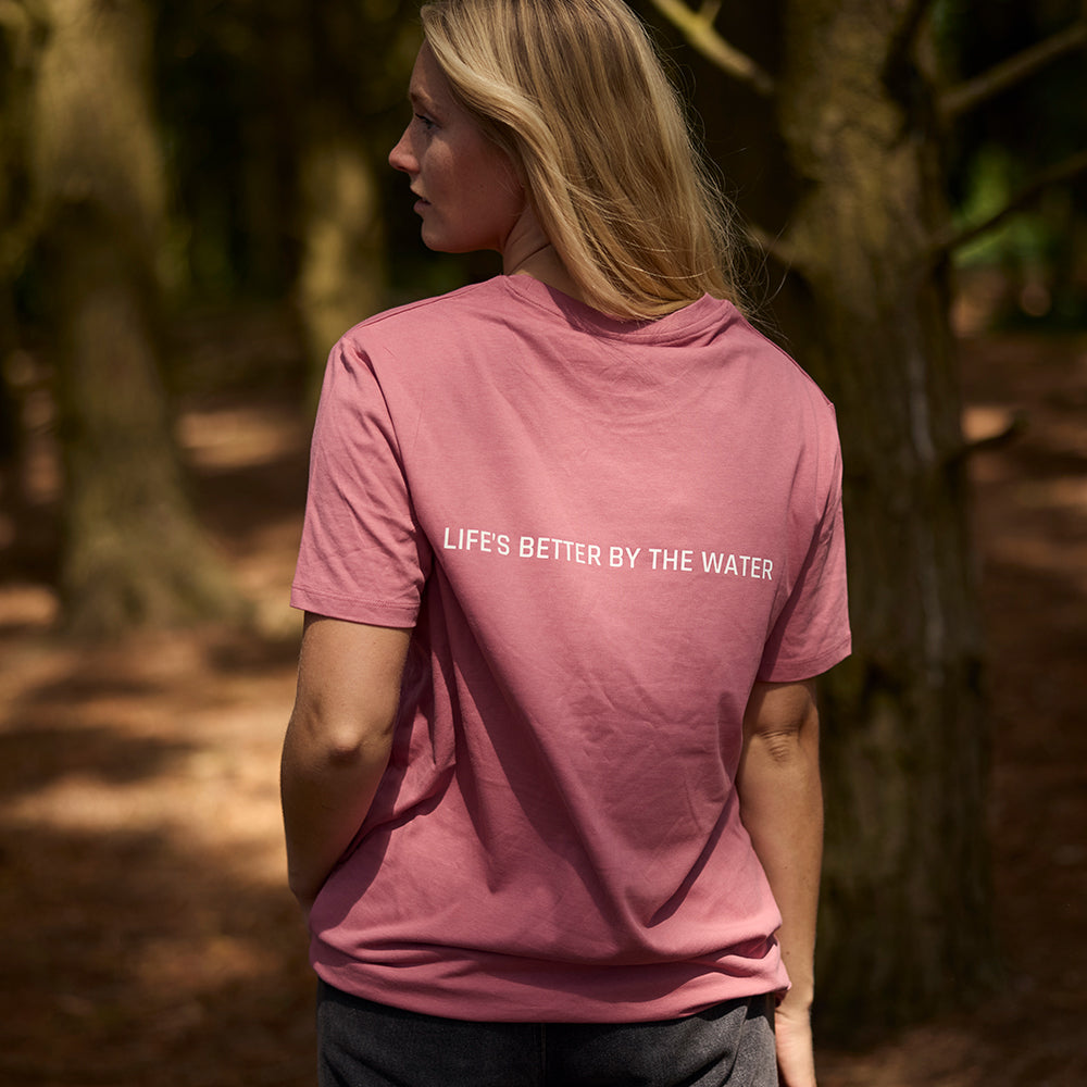 Waypoint Organic Cotton T-Shirt - Terracotta Pink