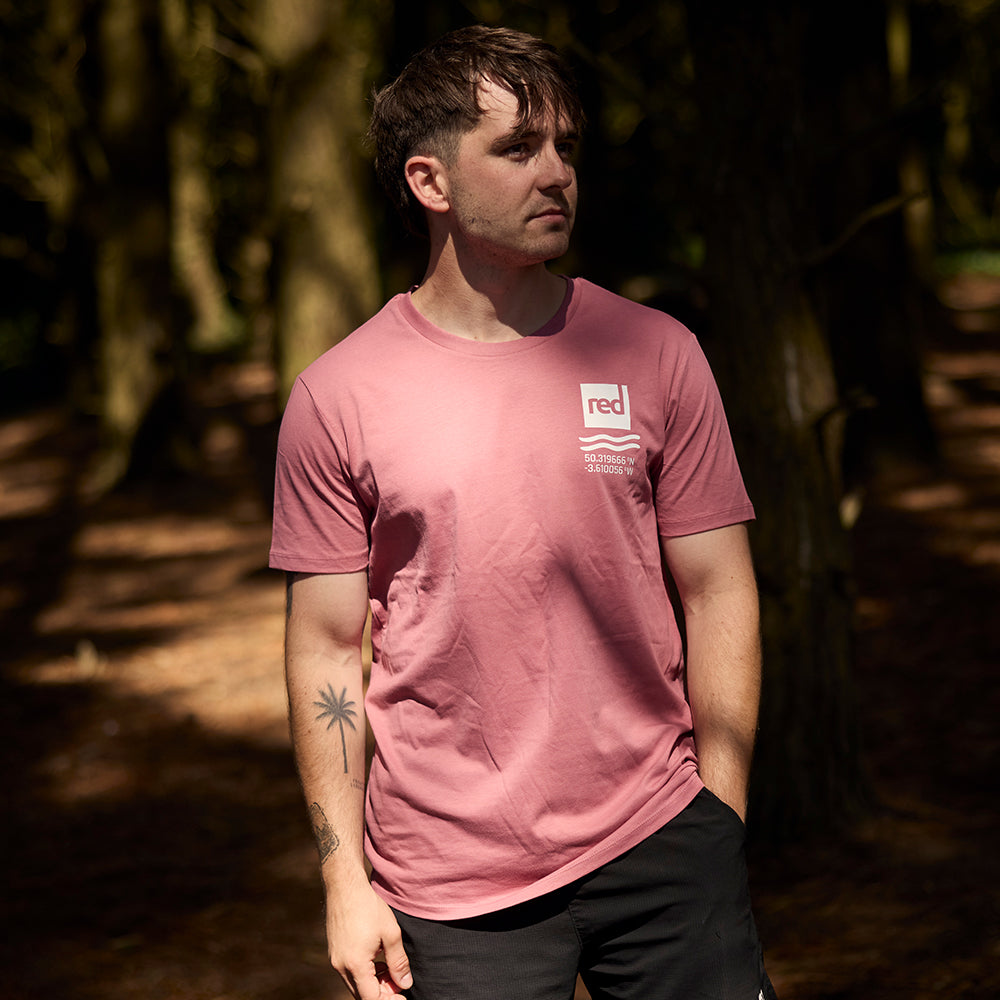 Waypoint Organic Cotton T-Shirt - Terracotta Pink
