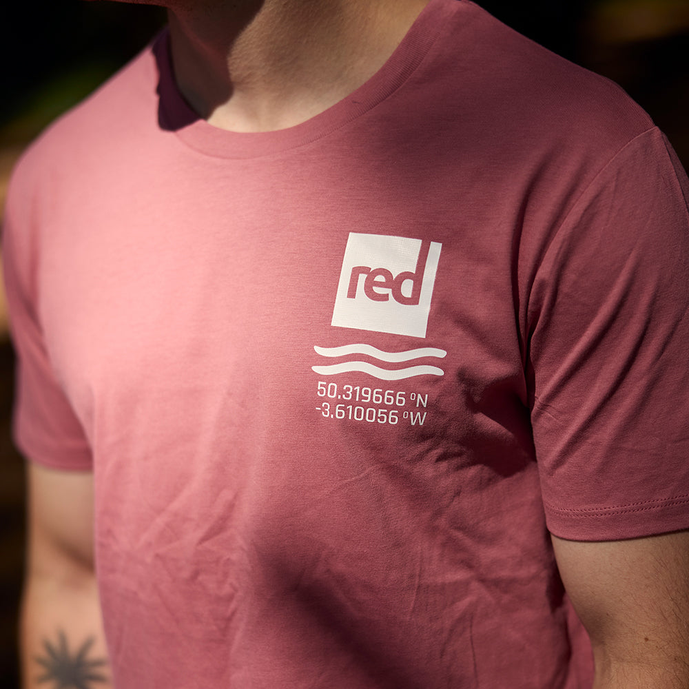 Waypoint Organic Cotton T-Shirt - Terracotta Pink