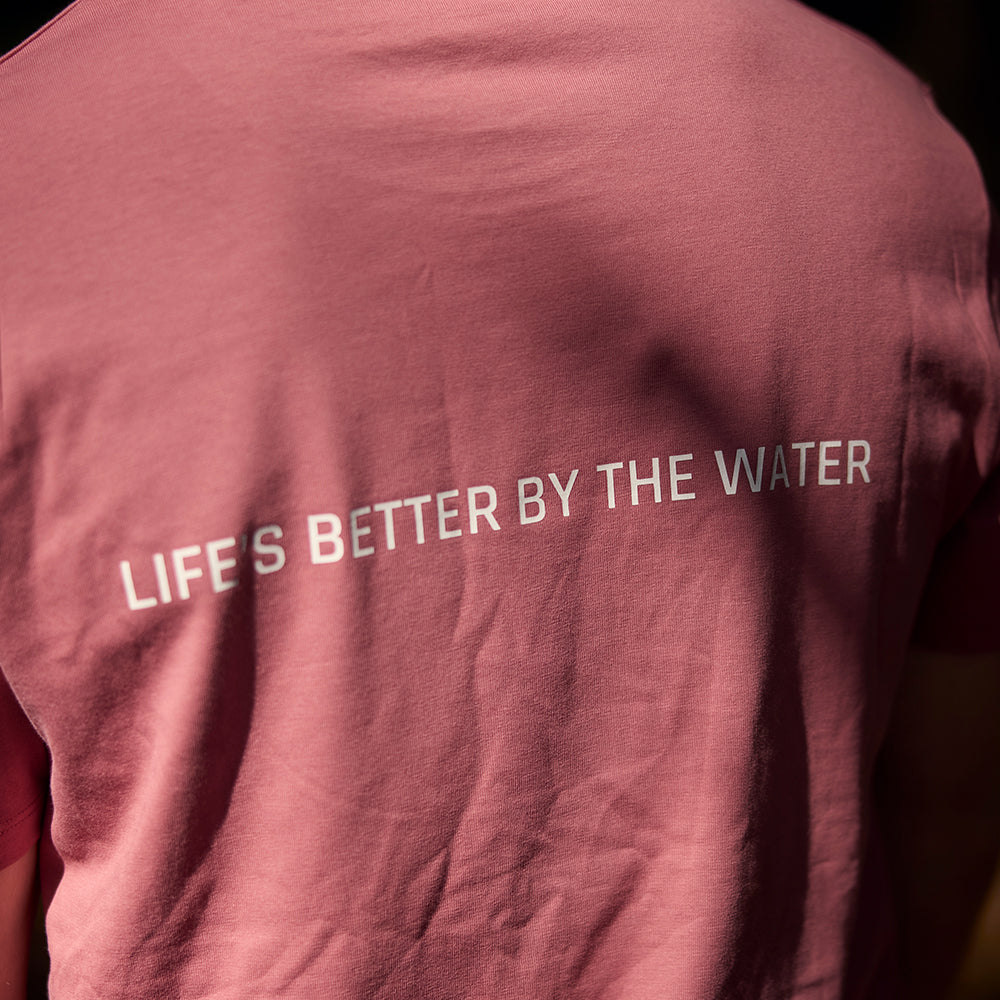 Waypoint Organic Cotton T-Shirt - Terracotta Pink