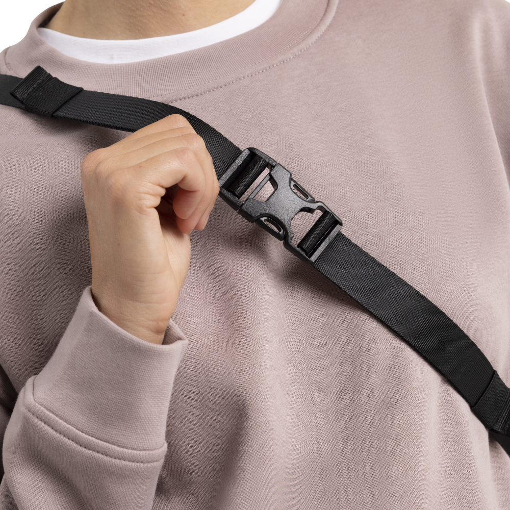 Lightweight Waterproof Crossbody Bag 7L - Rich Burgundy