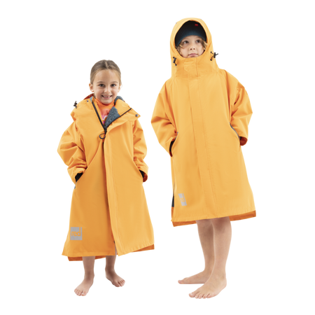 Long Sleeve Dry Waterproof Changing Robe Alter EVO Pro Bitter Orange