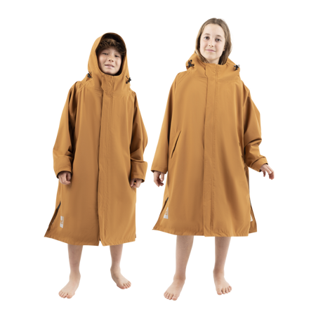 Long Sleeve Dry Waterproof Changing Robe Alter EVO Pro Caramel
