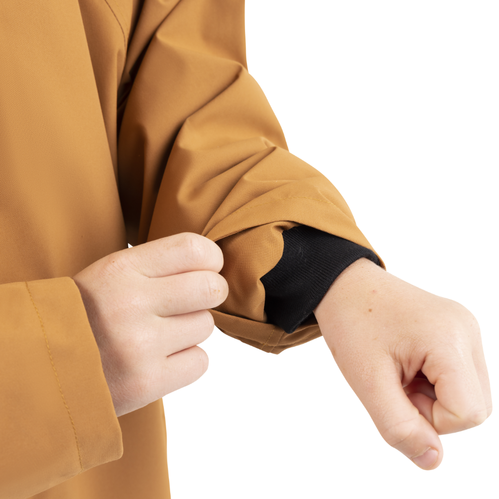 Kids’ Long Sleeve Dry Waterproof Changing Robe Alter EVO Pro - Caramel