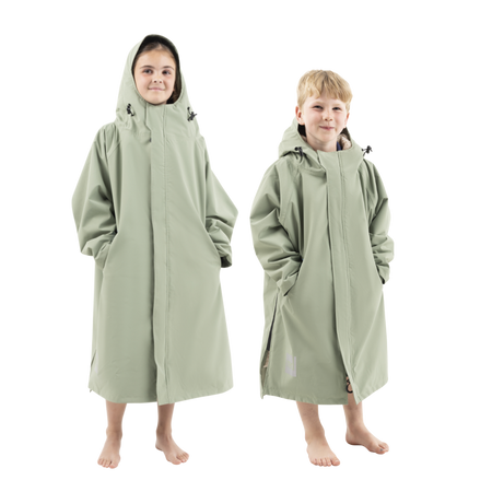 Long Sleeve Dry Waterproof Changing Robe Alter EVO Pro Sage Green