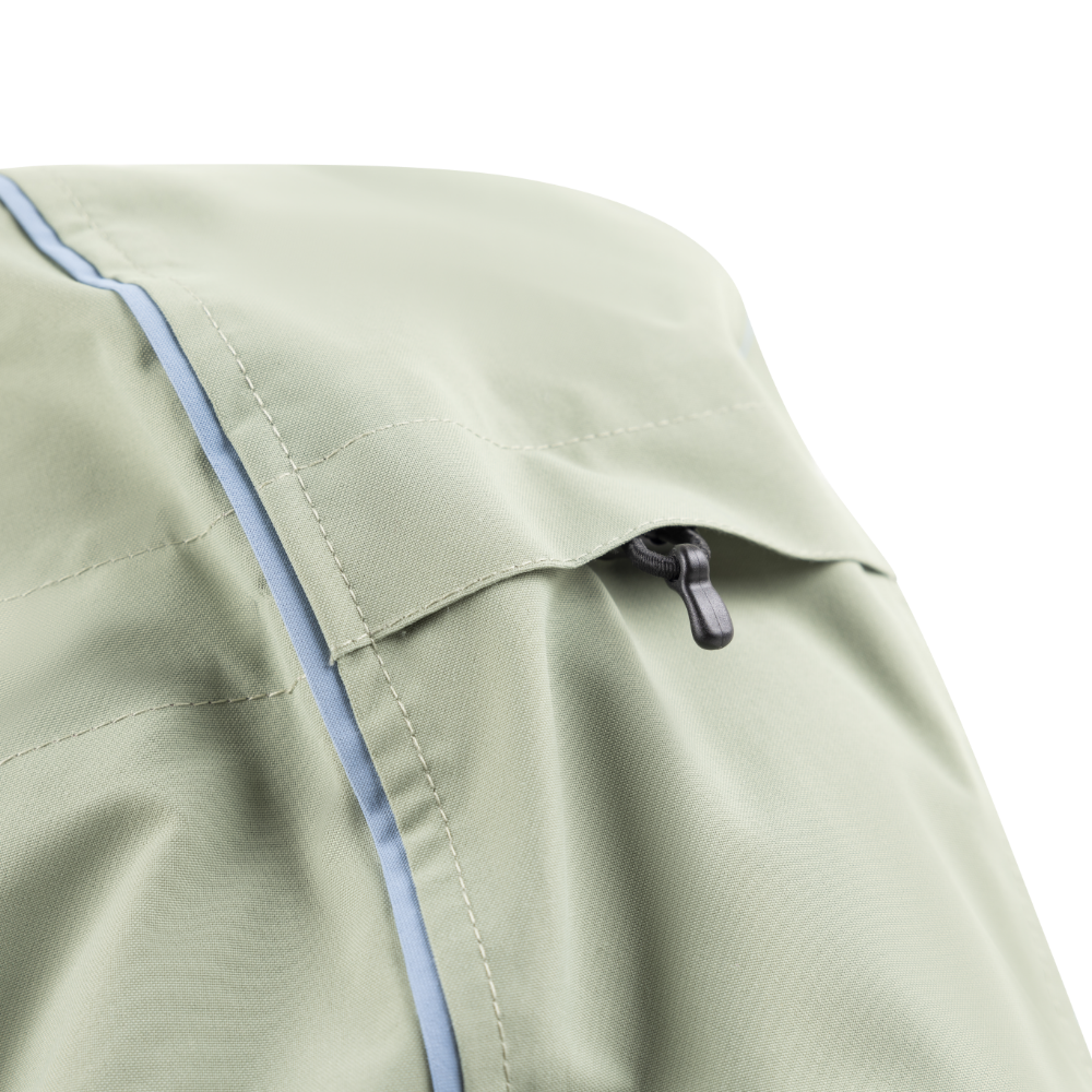 Kids’ Long Sleeve Dry Waterproof Changing Robe Alter EVO Pro - Sage Green