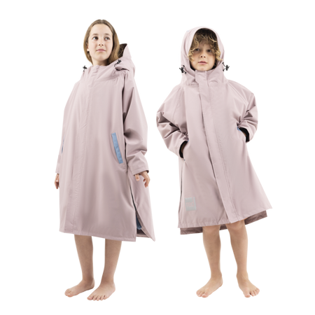 Long Sleeve Dry Waterproof Changing Robe Alter EVO Pro Salty Pink