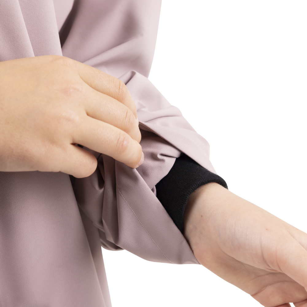 Kids’ Long Sleeve Dry Waterproof Changing Robe Alter EVO Pro - Salty Pink